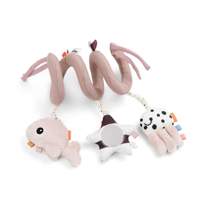 Done by Deer спіраль активності Sea Friends, пудровий – інтернет-магазин Done by Deer