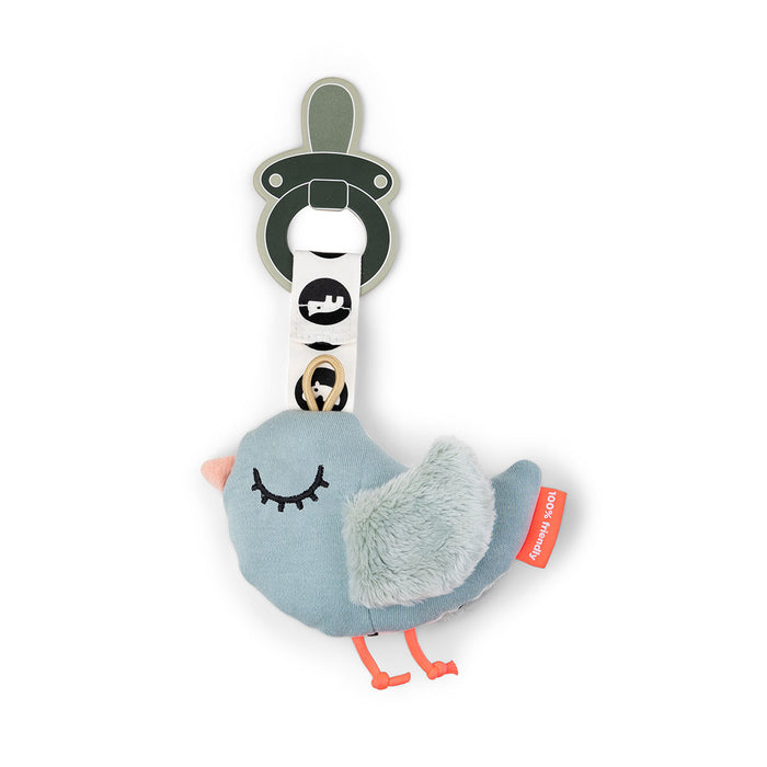 Done by Deer тримач для пустушки Cozy keeper Birdee, синій – інтернет-магазин Done by Deer