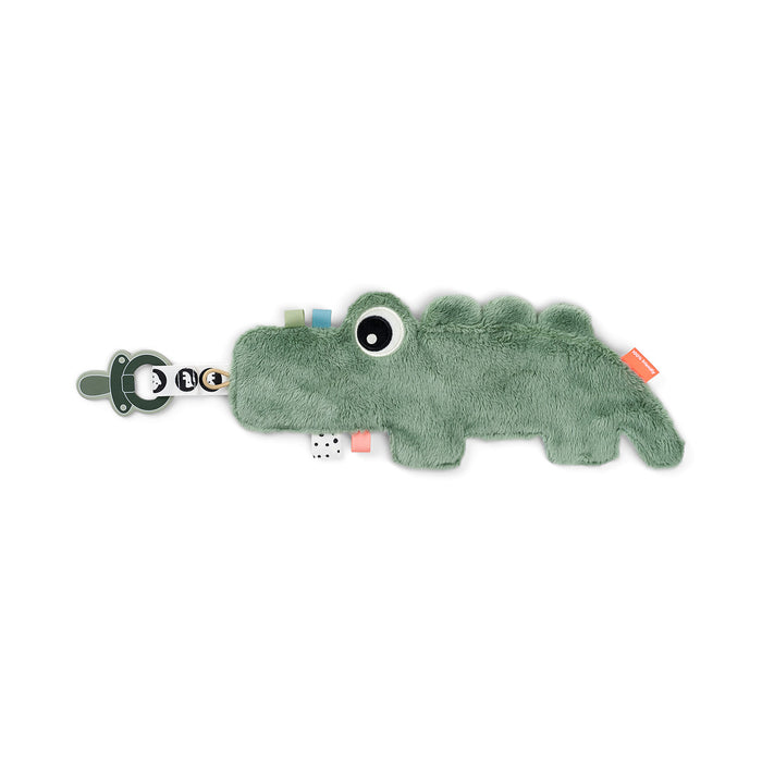 Done by Deer іграшка-комфортер Cozy friend Croco, зелений – інтернет-магазин Done by Deer