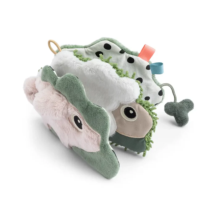 Done by Deer сенсорна книжка для малюка Tiny Farm, мікс – інтернет-магазин Done by Deer