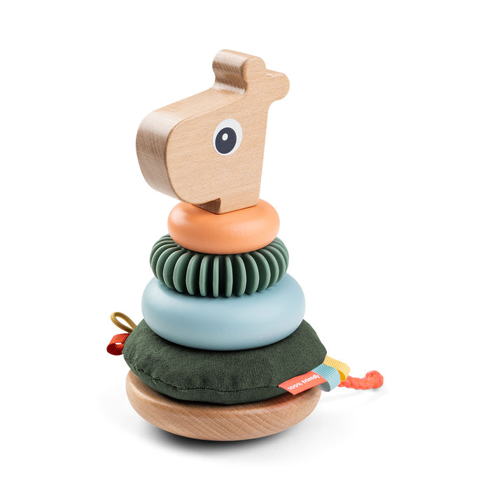 Done by Deer пірамідка Stacking tower Raffi, мікс – інтернет-магазин Done by Deer