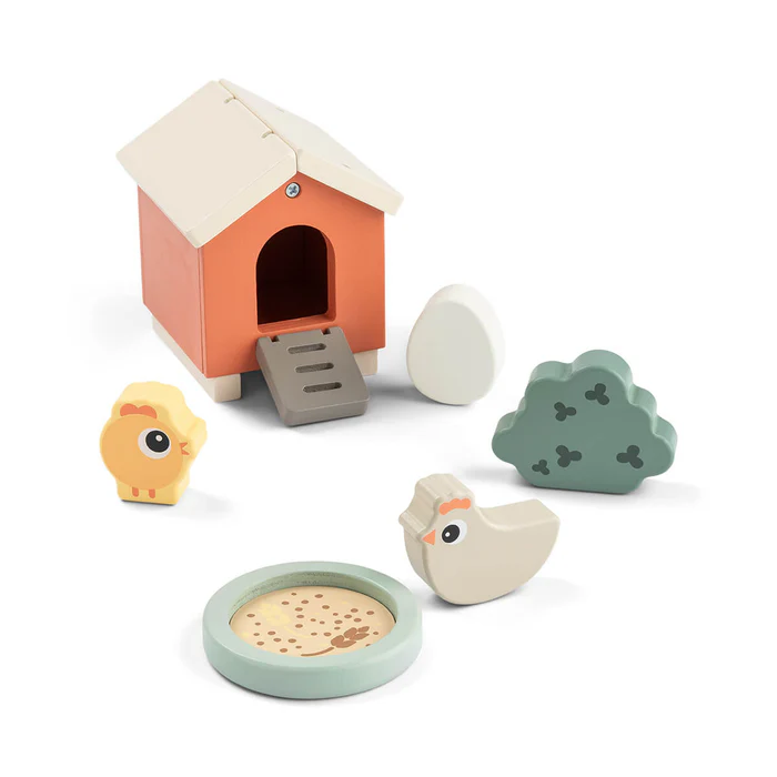 Done by Deer ігровий набір Tiny farm Tiny Farm Clucky, мікс – інтернет-магазин Done by Deer